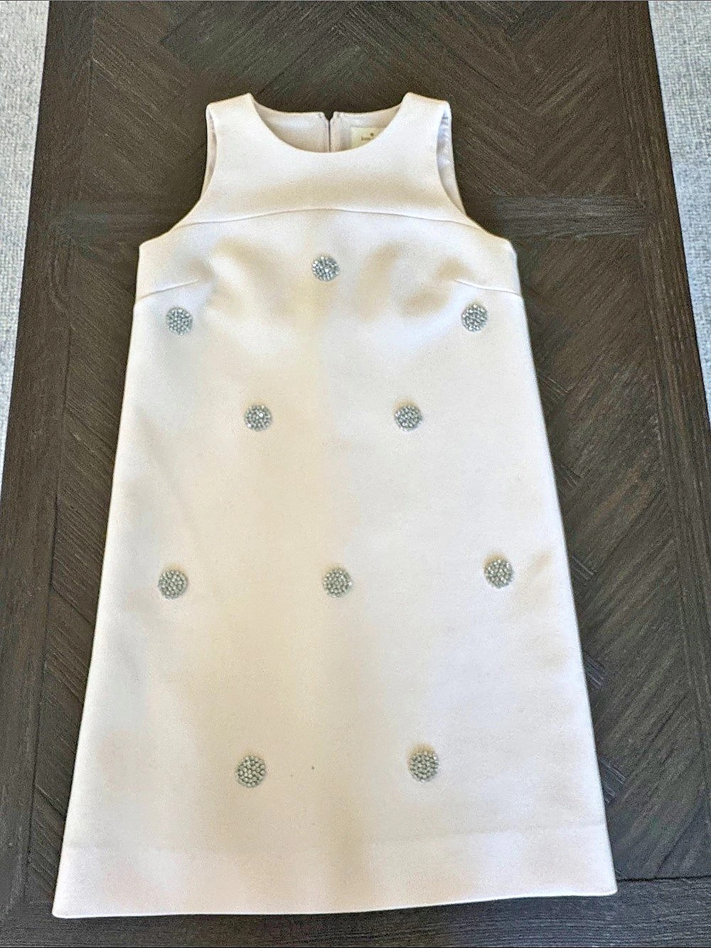 Kate Spade New York light pink Embellished Mini Dress